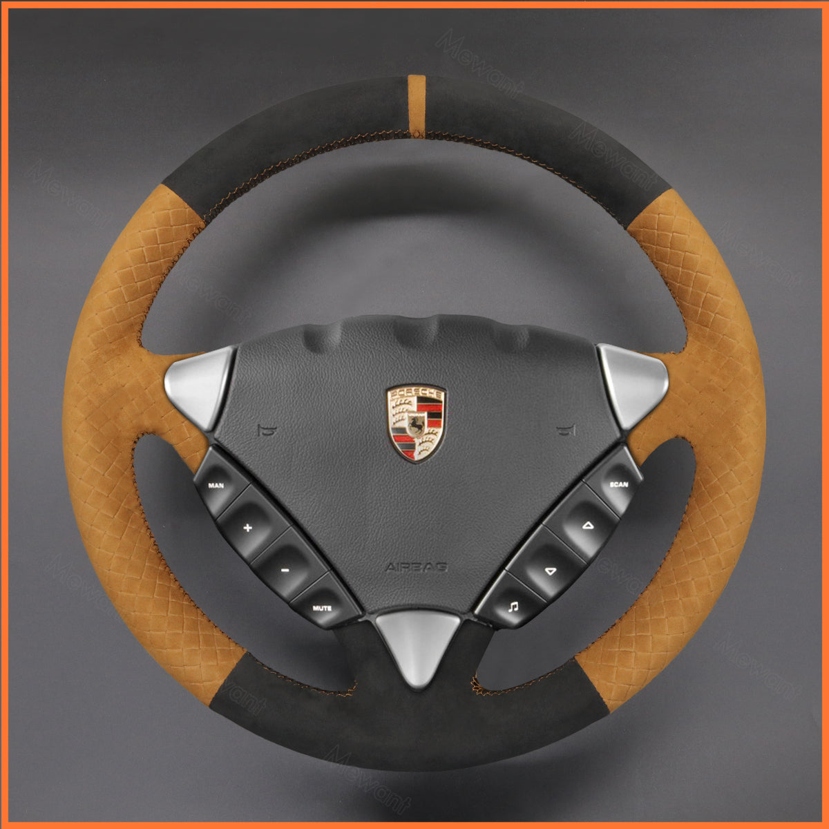 MEWANT Lenkradbezug für Porsche Cayenne 2003-2010