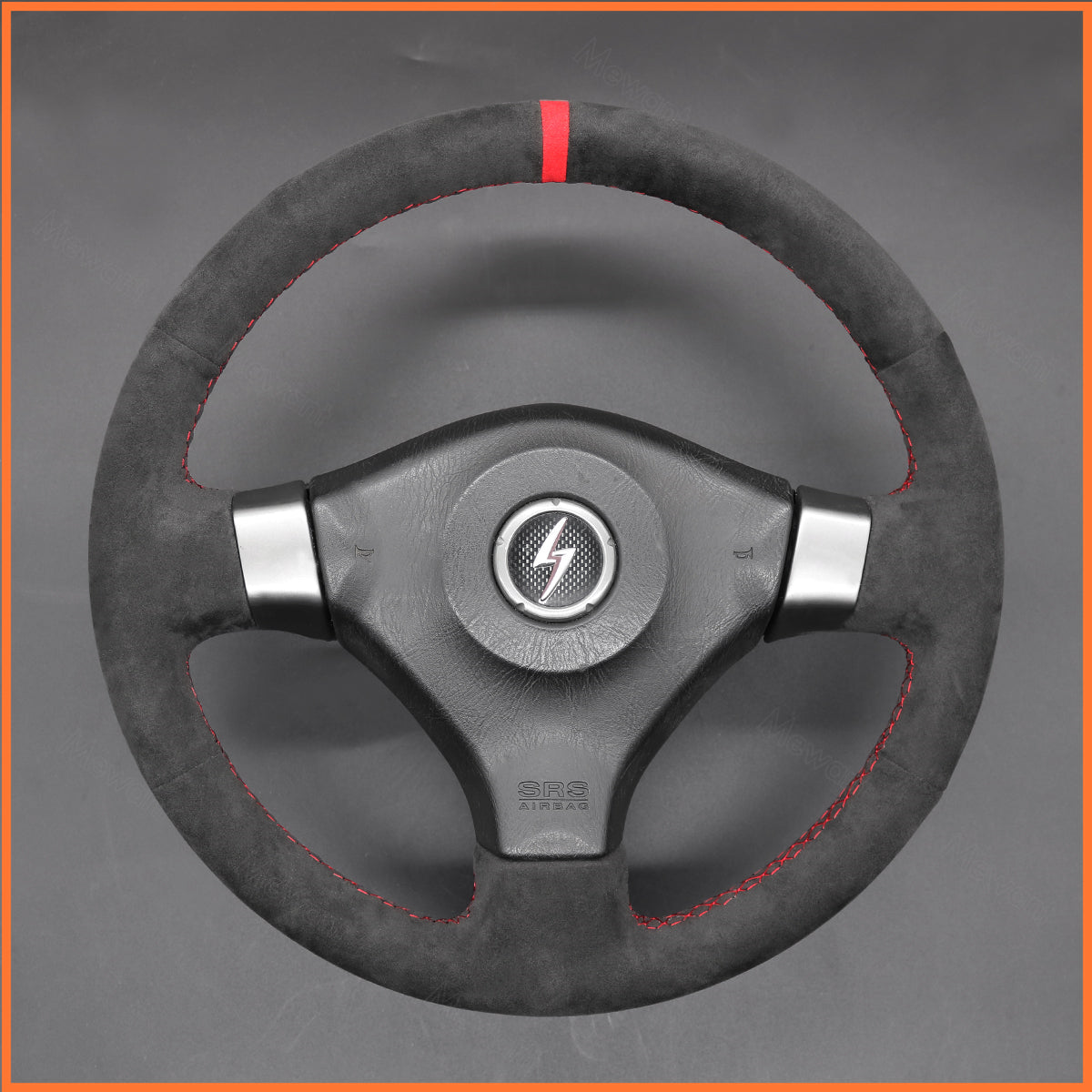 MEWANT Lenkradbezug fürNissan Skyline GT-R R34 1998-2002 / 200SX S15 2001-2002 / Silvia S15 1999-2000