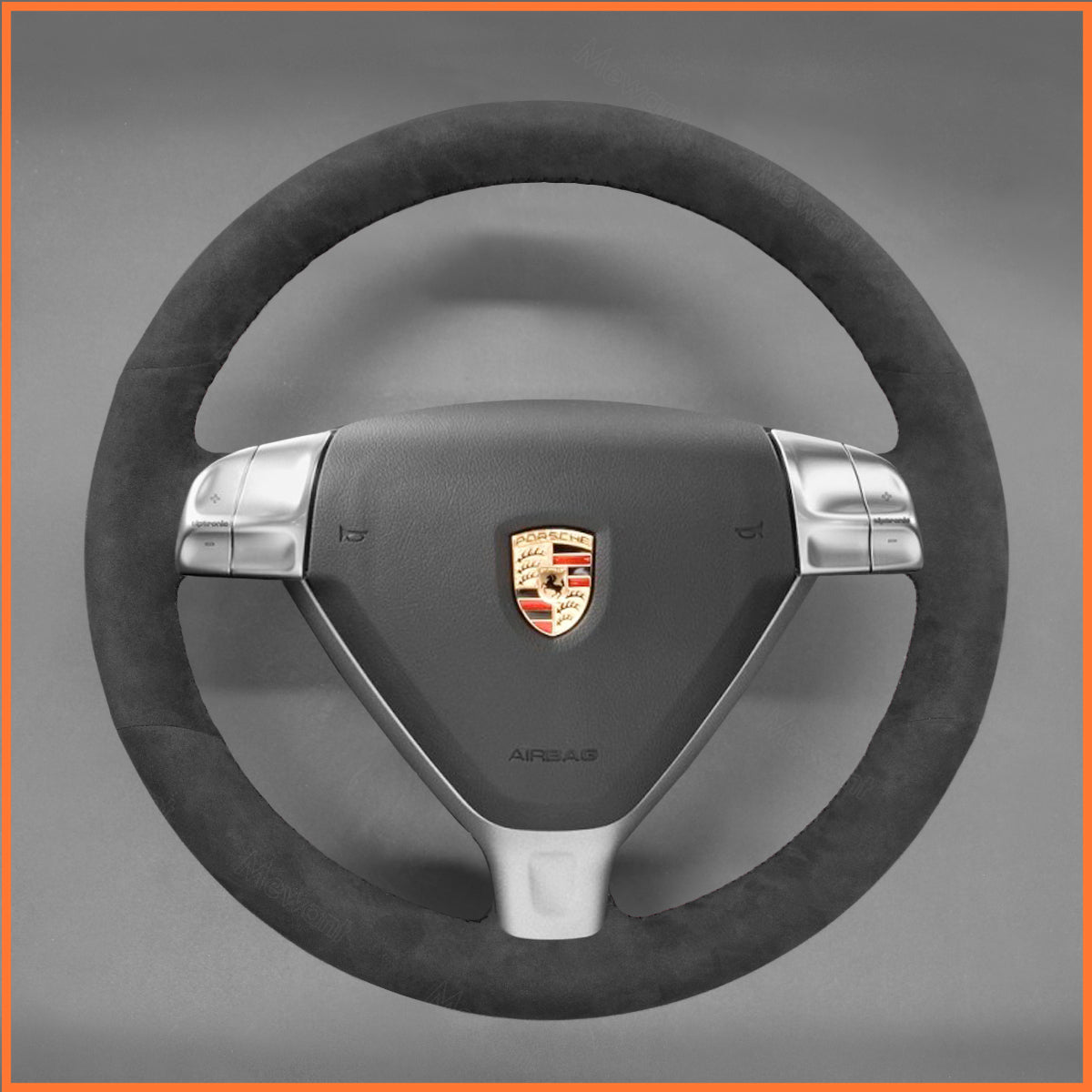 MEWANT Lenkradbezug für Porsche 911 (997) / Boxster (987) / Cayman (987) 2005-2009