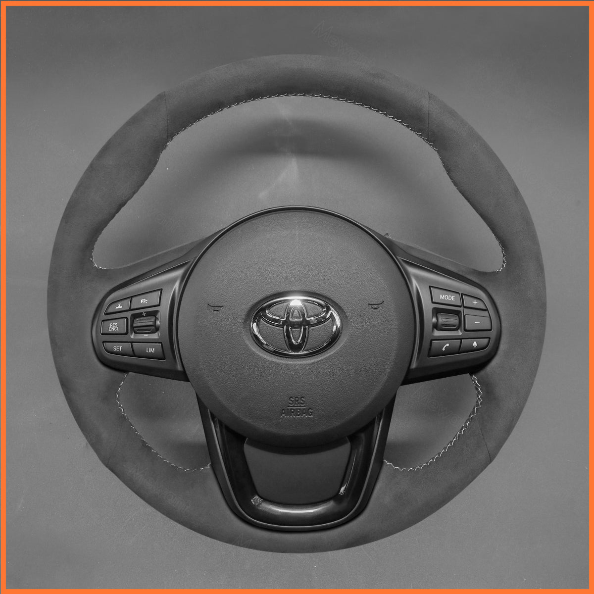 MEWANT Steering Wheel Cover for Toyota Supra 2019-2024