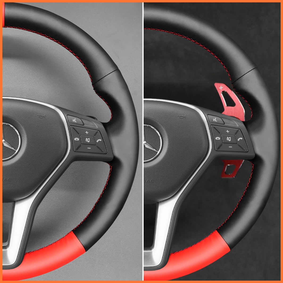 Paddle shifters for Mercedes Benz C117 C218 W204 W212 W246 X156 X204 2012-2017