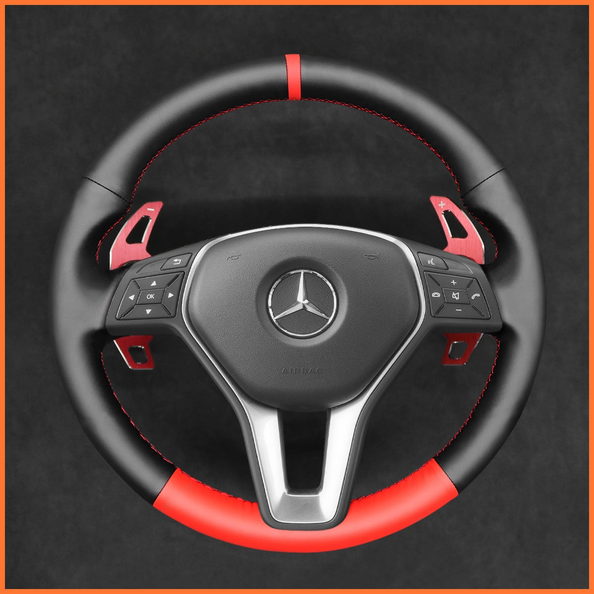Paddle shifters for Mercedes Benz C117 C218 W204 W212 W246 X156 X204 2012-2017