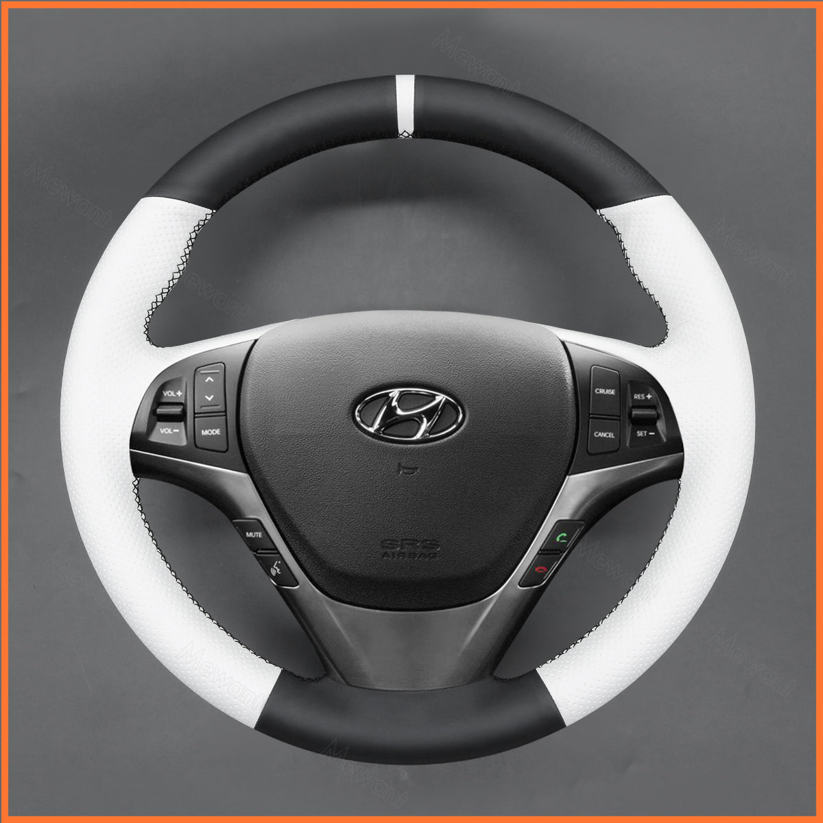 MEWANT Steering Wheel Cover for Hyundai Genesis Coupe 2010-2013