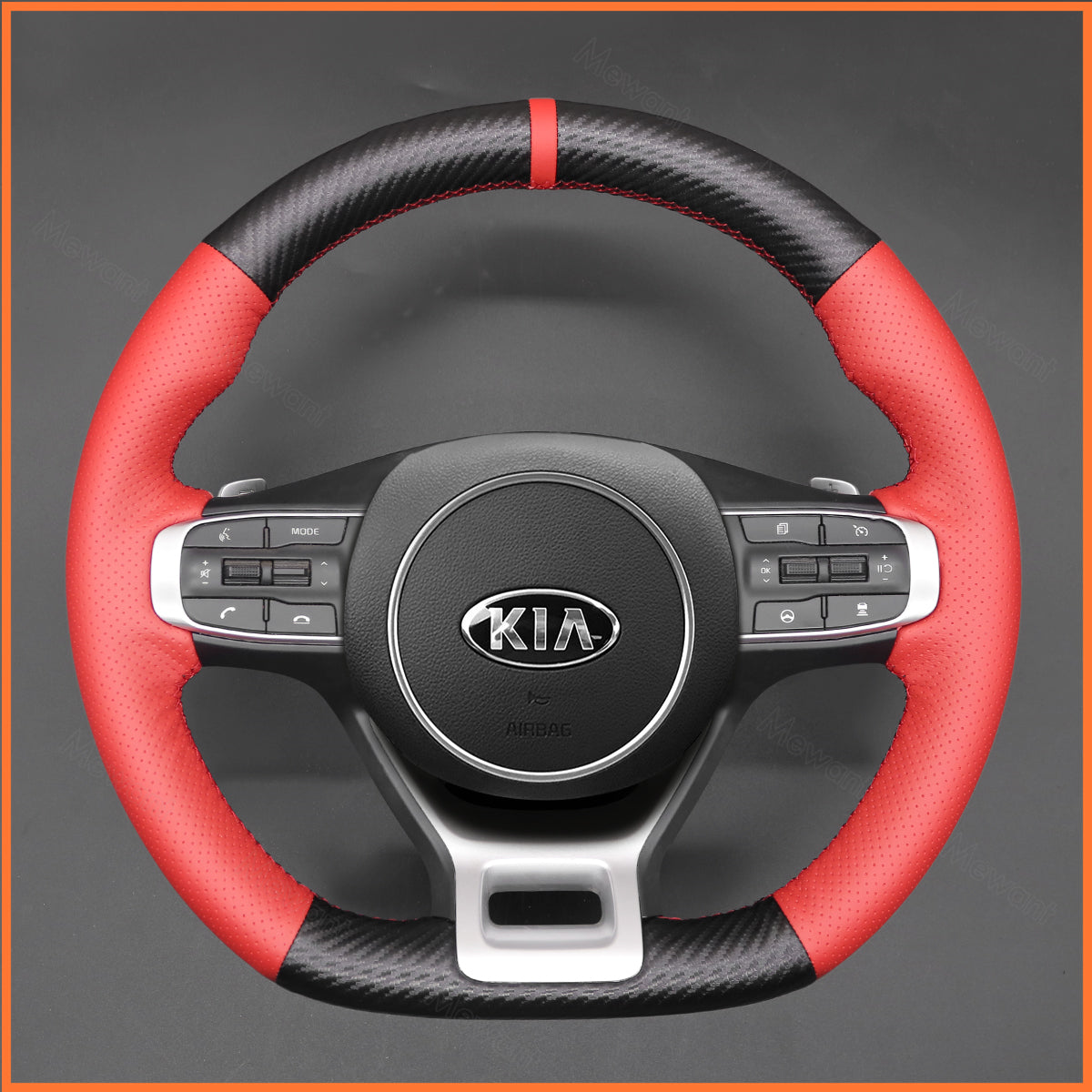 MEWANT Lenkradbezug für Kia Sportage 5 (GT-Line) 2021-2022