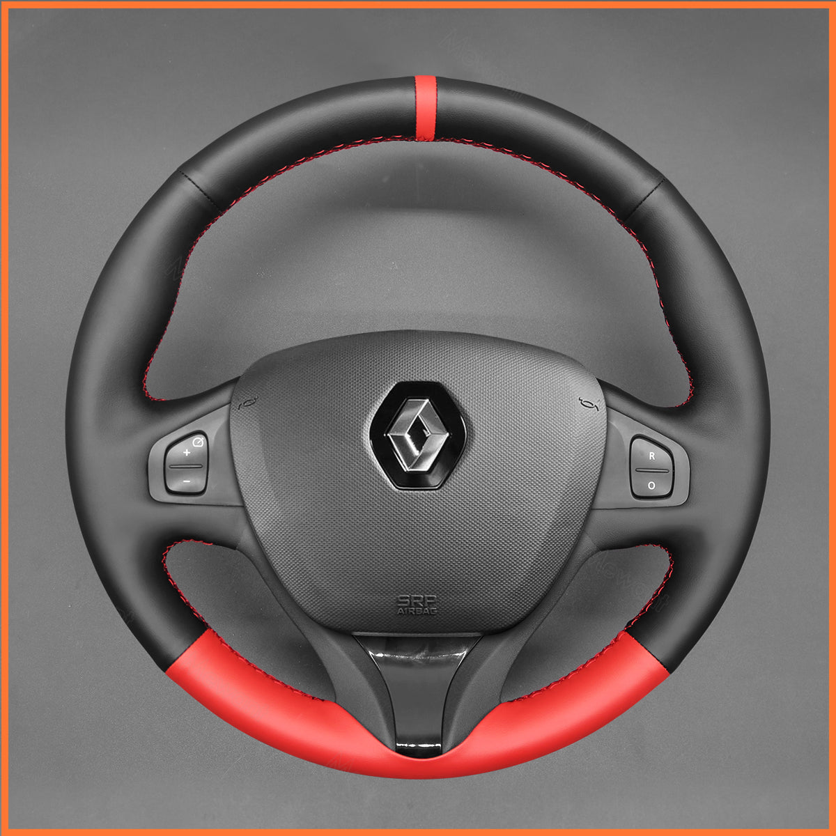 MEWANT Lenkradbezug für Renault Clio 4 IV 2012-2016 / Captur 2013-2016 / Renault Samsung QM3 2013-2015