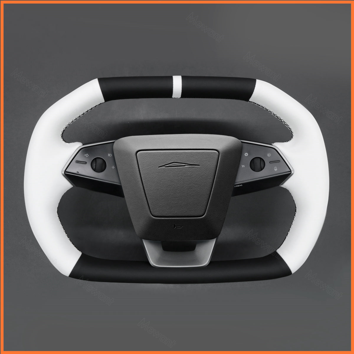 MEWANT Lenkradbezug für Tesla Cybertruck 2023-2025