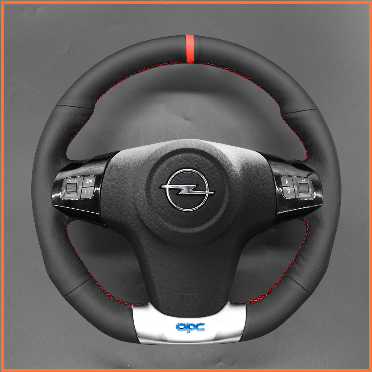 MEWANT Lenkradbezug Kompatibel mit Opel Corsa D OPC 2007-2015