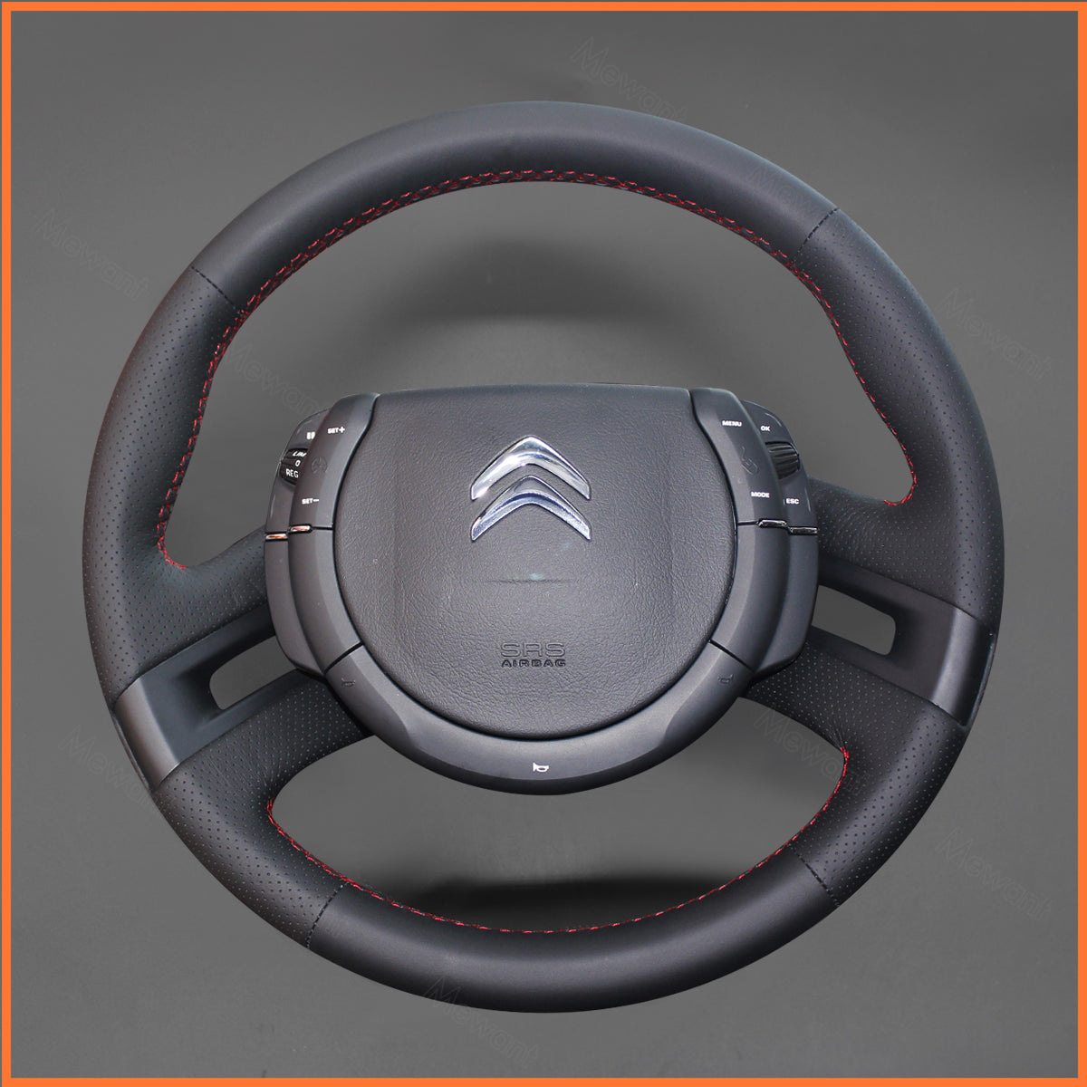 MEWANT Lenkradbezug für Citroen C4 Picasso 2006-2013 / Grand C4 Picasso 2007-2013