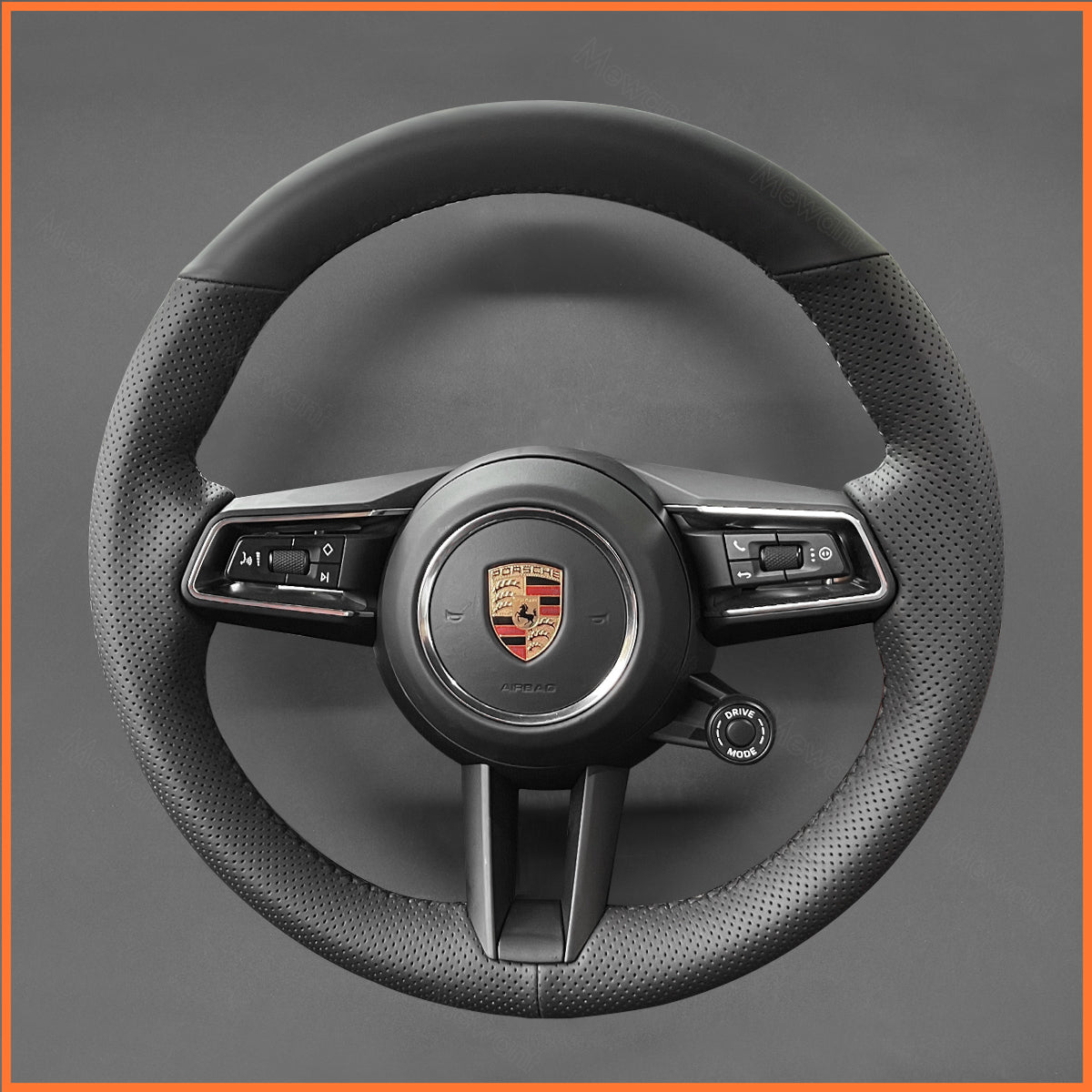 MEWANT Lenkradbezug für Macan 2021-2022 / Panamera 2020-2022 / Taycan 2020-2022