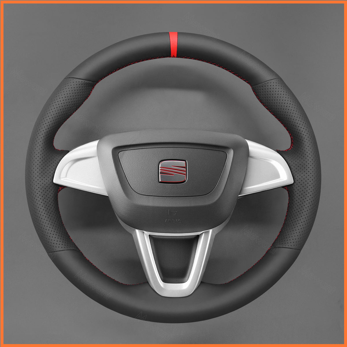 MEWANT Lenkradbezug für Seat Ibiza (6J) 2012-2015 / Mii 2013-2020