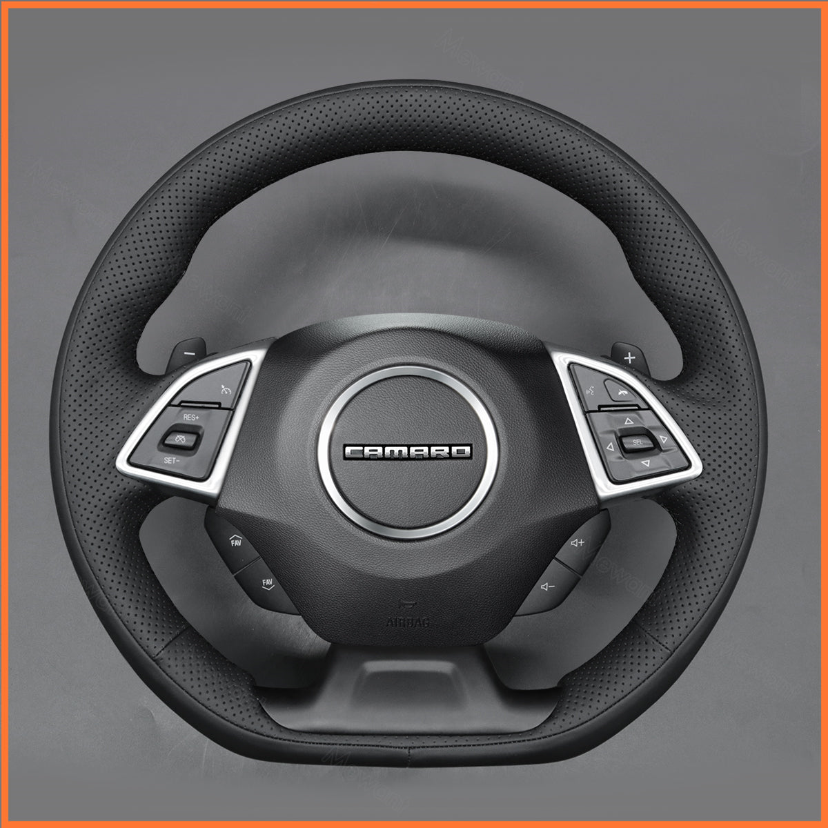 MEWANT Lenkradbezug für Chevrolet (Chevy) Camaro 2016-2025