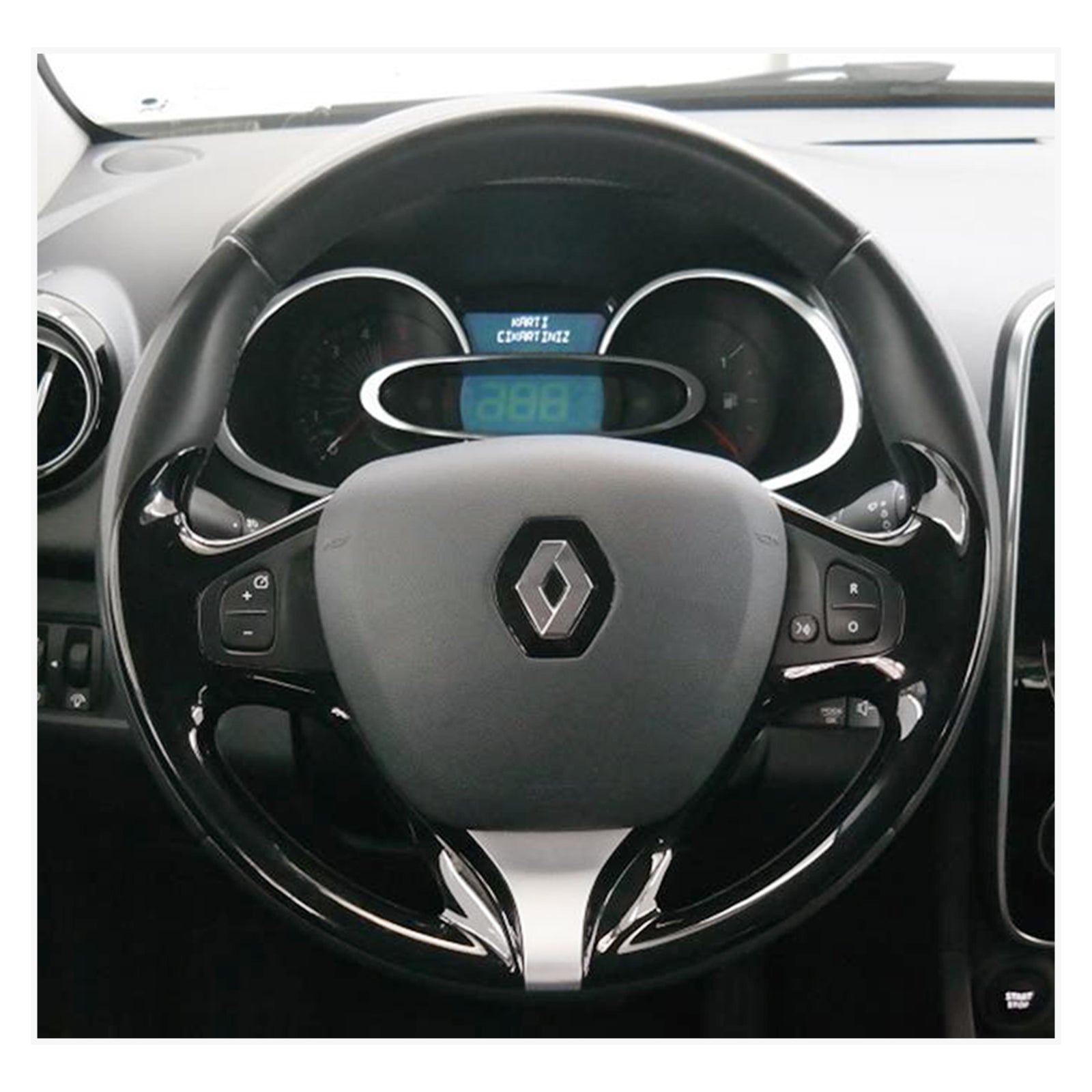 MEWANT Lenkradbezug für Renault Clio 4 IV 2012-2016 / Captur 2013-2016 / Renault Samsung QM3 2013-2015