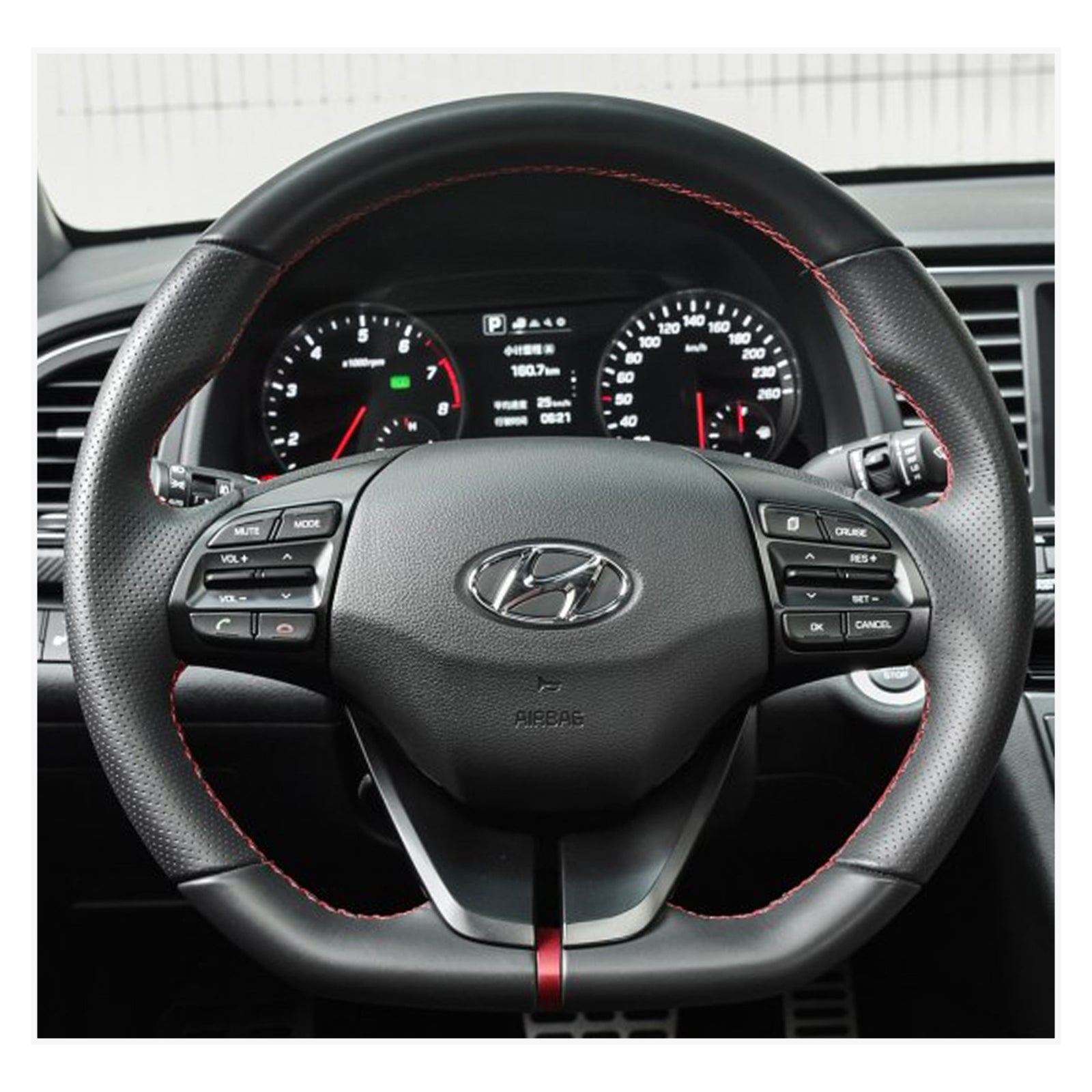 MEWANT steering wheel cover for Hyundai Ioniq 2016-2022