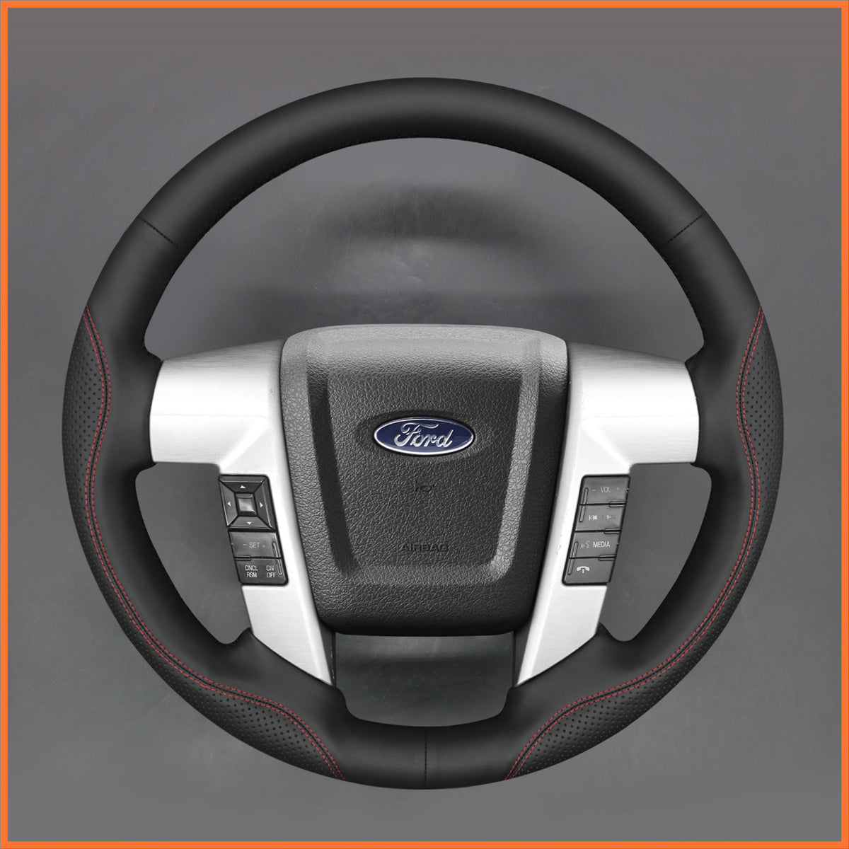 MEWANT Lenkradbezug für Ford F-150 2009-2014