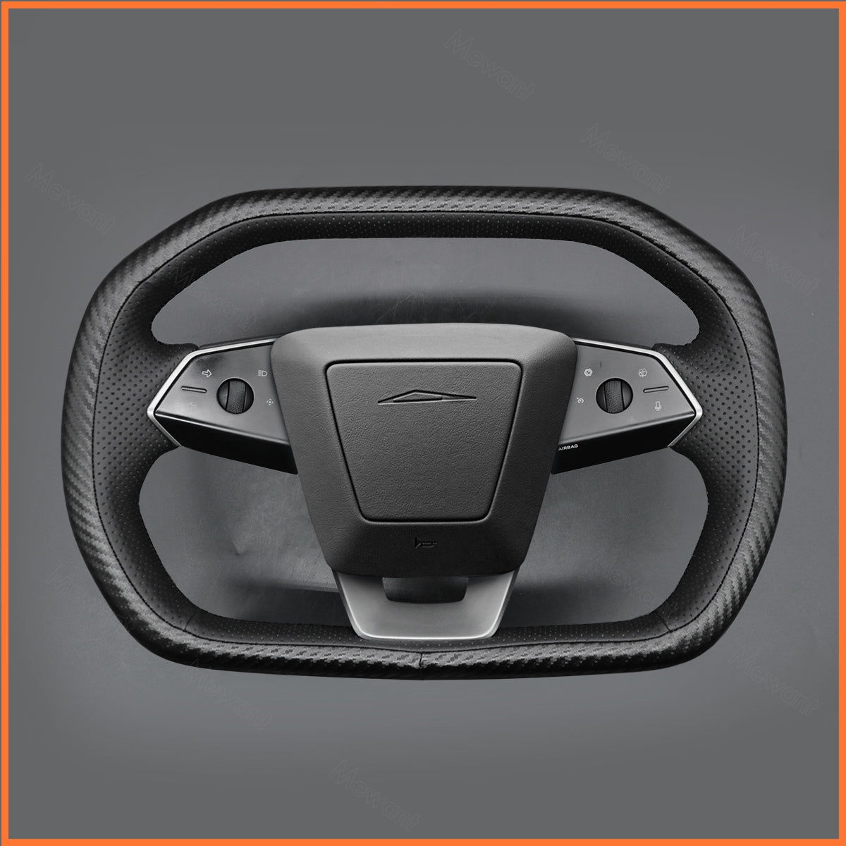 MEWANT Lenkradbezug für Tesla Cybertruck 2023-2025