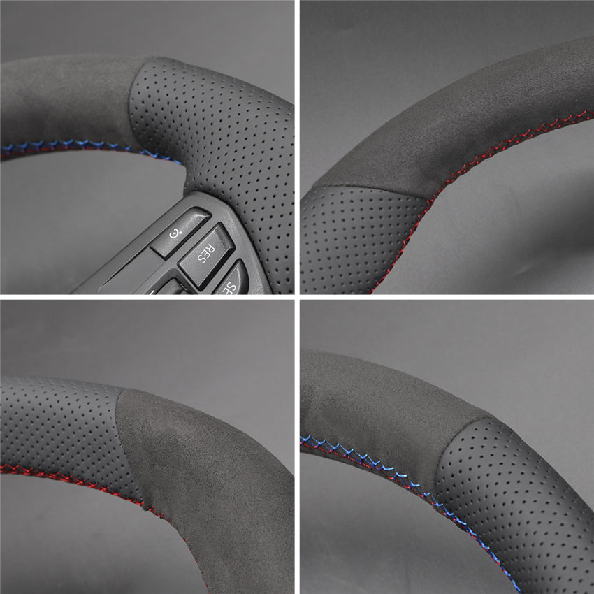 MEWANT Steering Wheel Cover for Seat Ibiza (6J) (FR|CUPRA) 2012-2015 / Mii FR 2013-2020