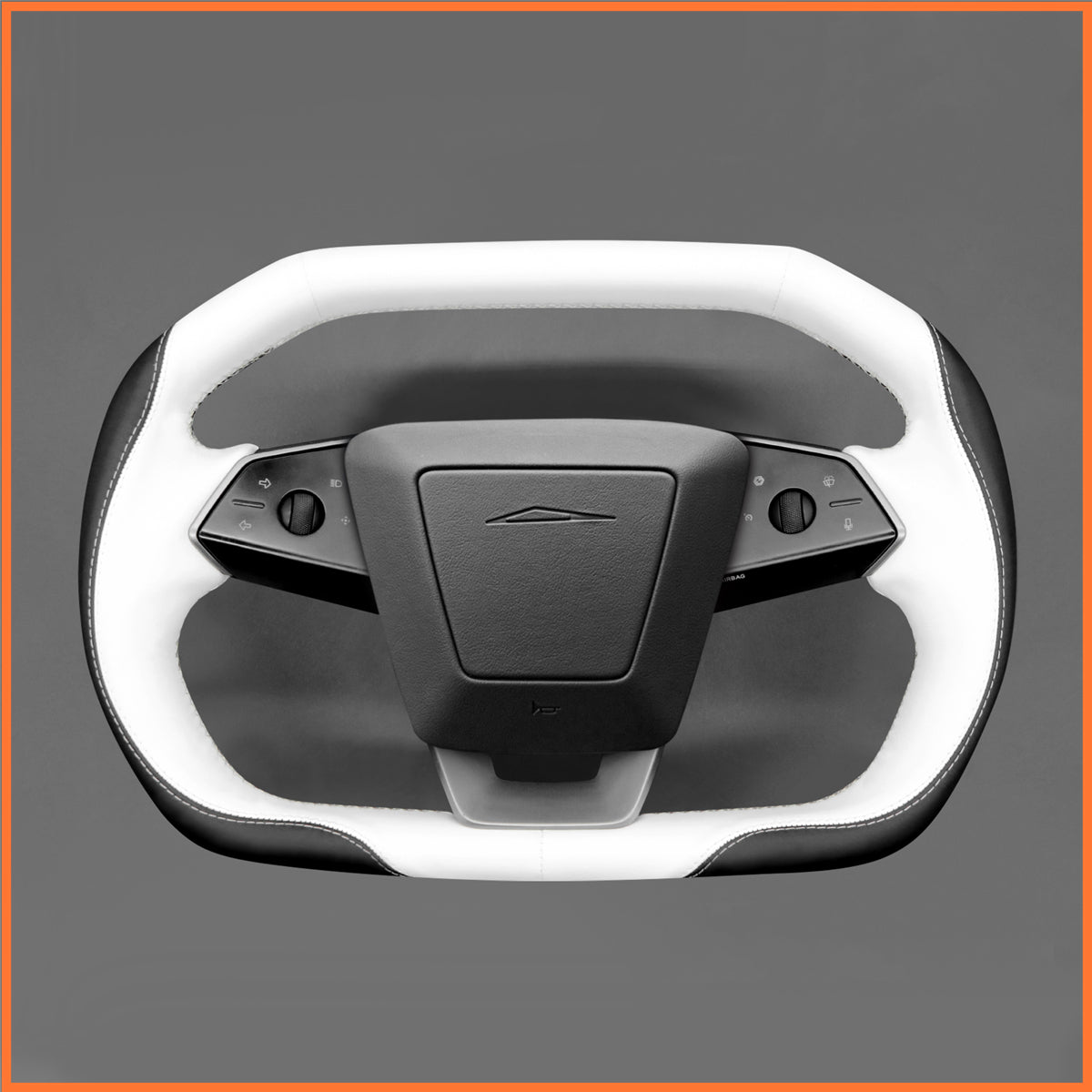 MEWANT Steering Wheel Cover for Tesla Cybertruck 2023-2025