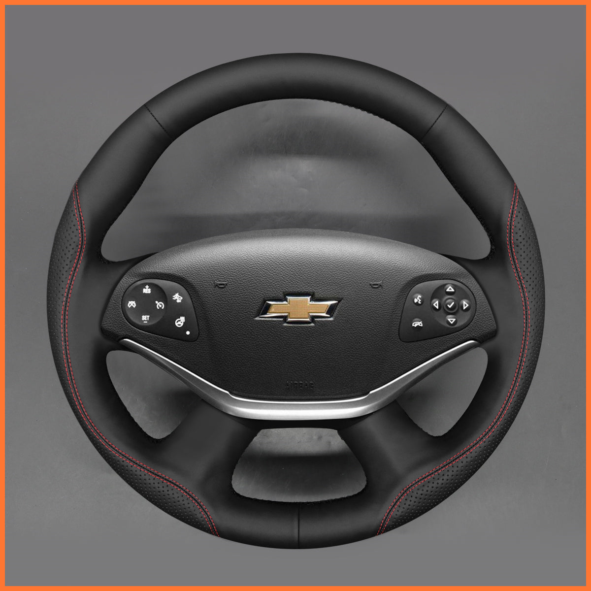 MEWANT Lenkradbezug für Chevrolet Impala 2014-2020