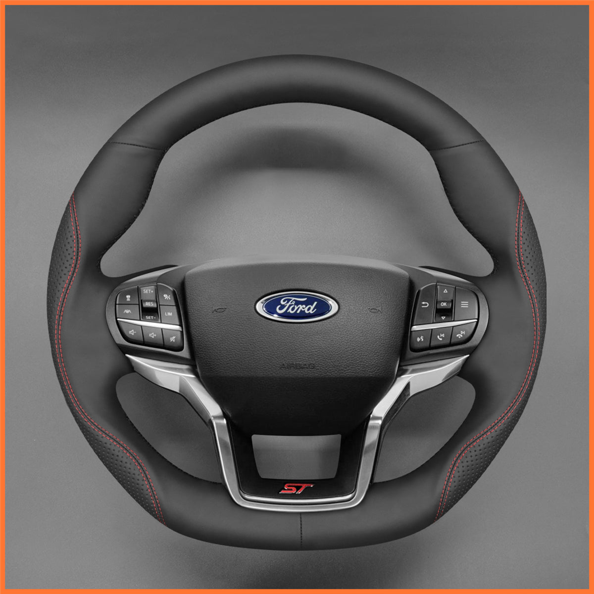 Lenkradbezug für Ford Explorer ST ST-Line Timberline 2020-2024