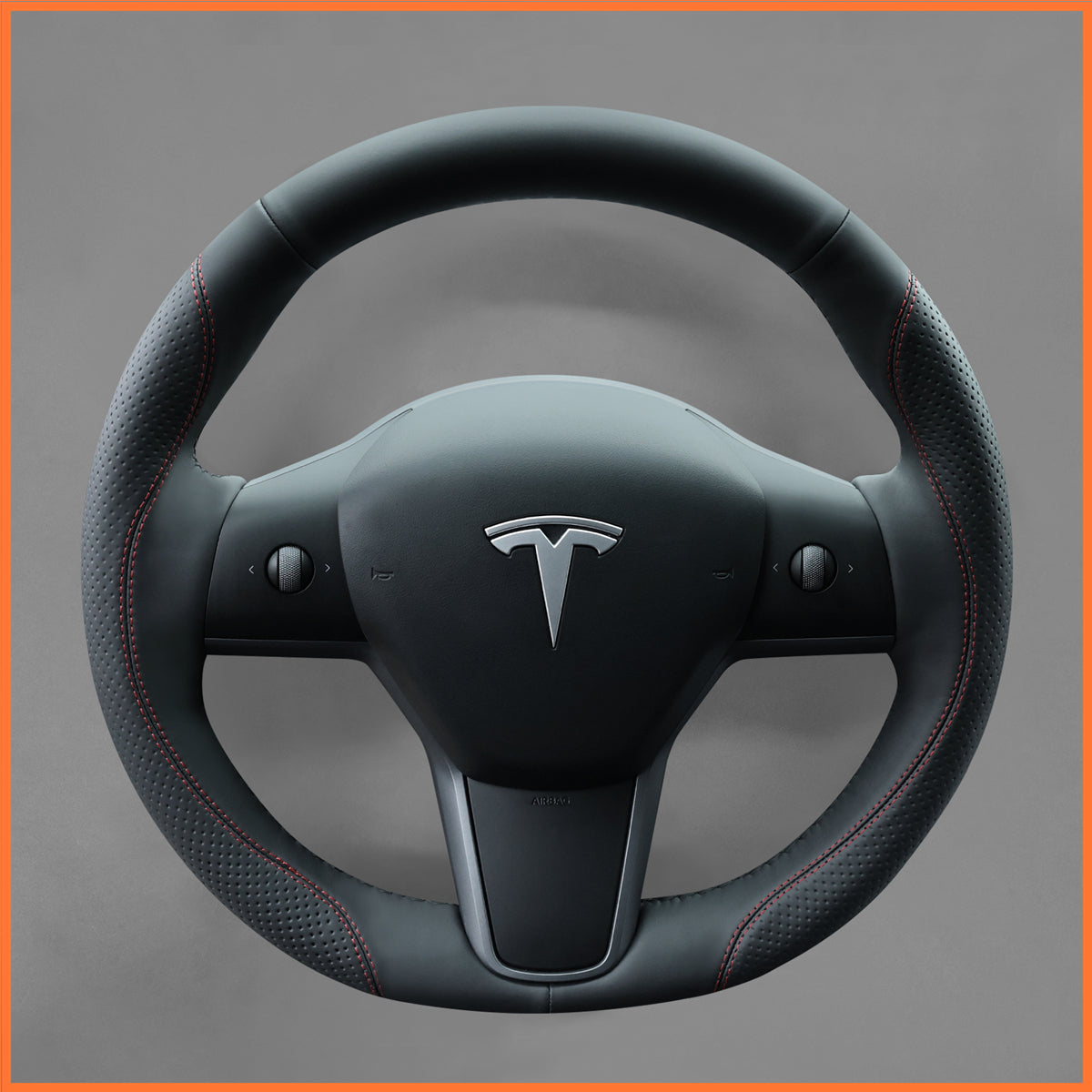 MEWANT Lenkradbezug für Tesla Model 3 2019-2023 / Model Y 2021-2023