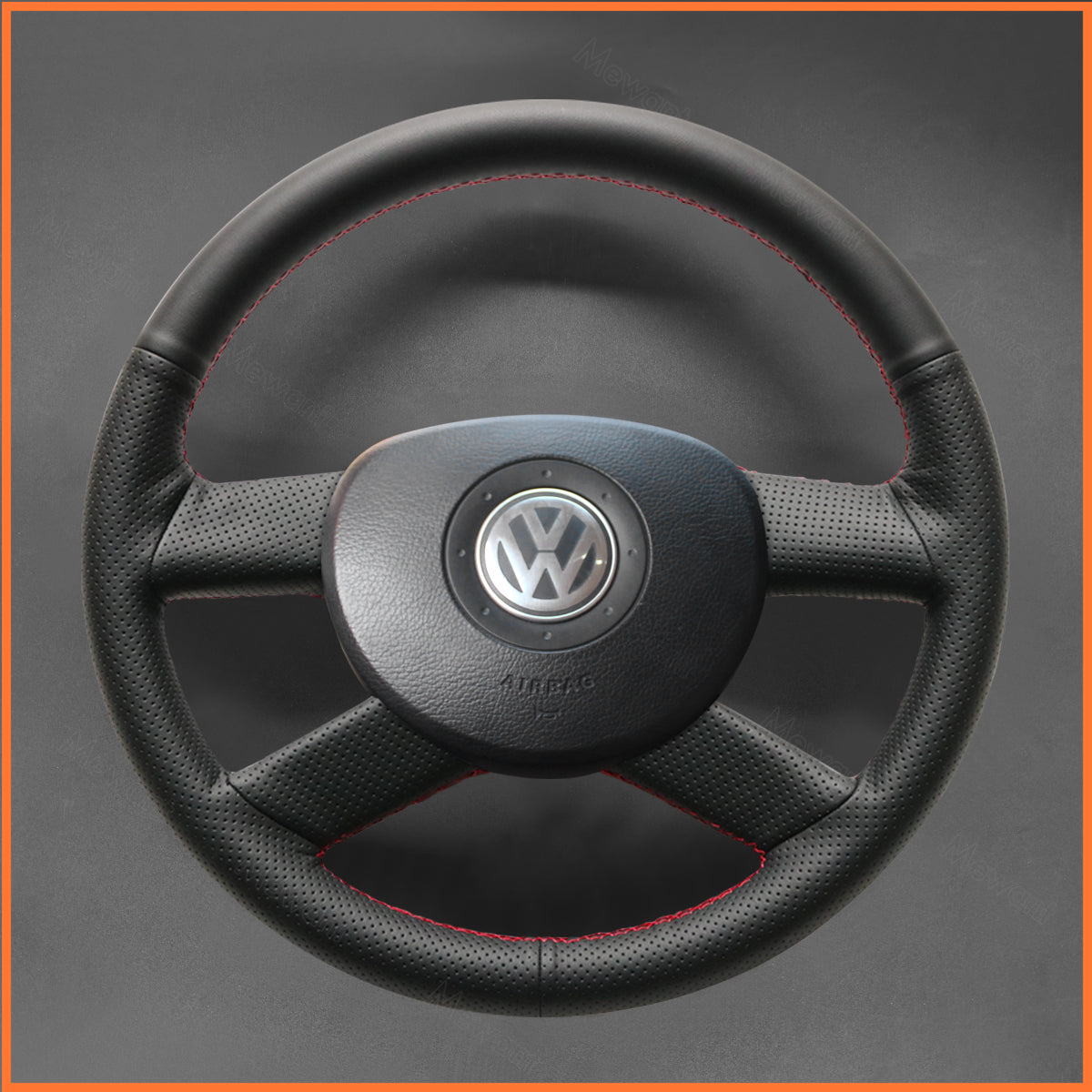 MEWANT Lenkradbezug für VW Golf 5 Polo FOX Touran