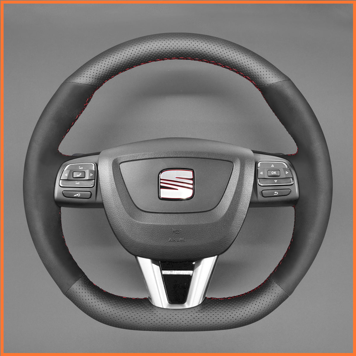 MEWANT Lenkradbezug für Seat Leon 2009-2012
