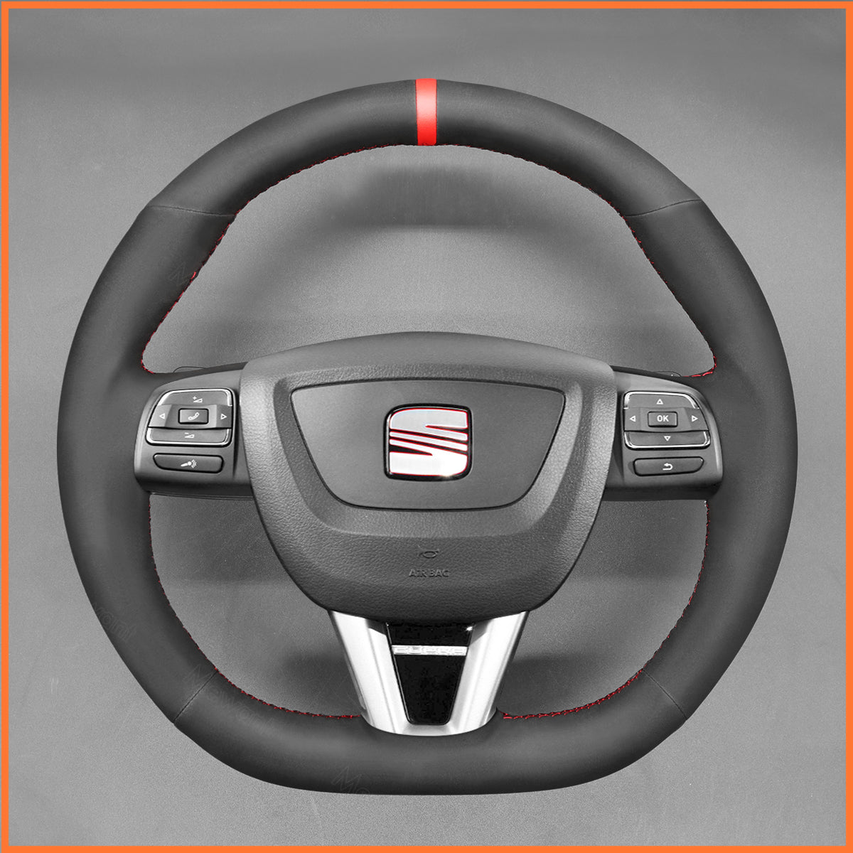 MEWANT Lenkradbezug für Seat Leon 2009-2012