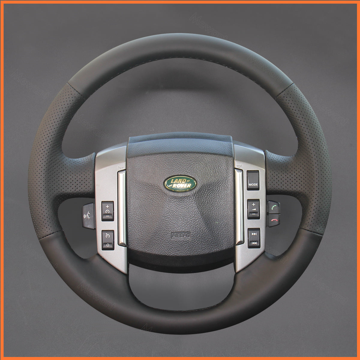 MEWANT Steering Wheel Cover for Land Rover Discovery 3 2004-2009
