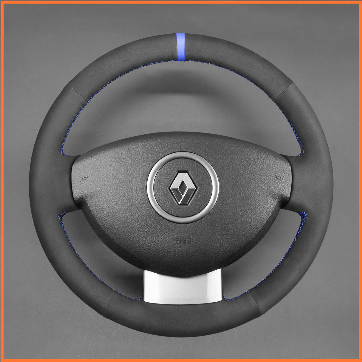 MEWANT Lenkradbezug für Renault Duster Dokker Lodgy Logan Sandero 2013-2016