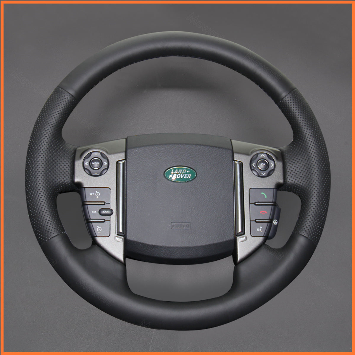 MEWANT Steering Wheel Cover for Land Rover Discovery 4 2010-2016
