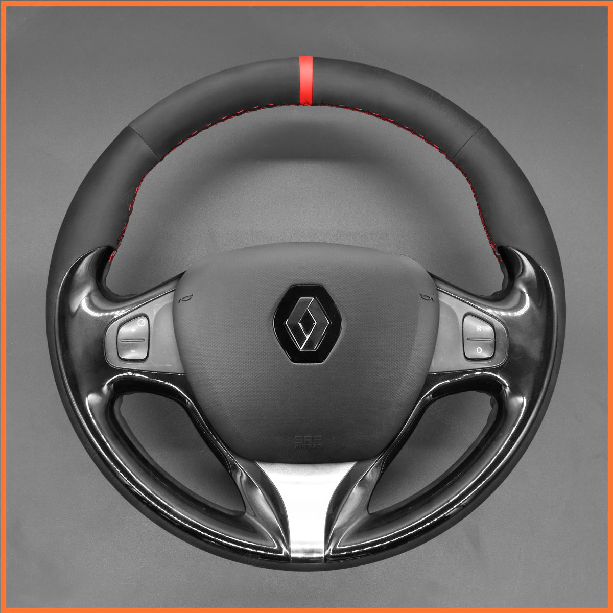 MEWANT Lenkradbezug für Renault Clio 4 2012-2016 / Captur 2013-2016 Renault Samsung QM3 2013-2015