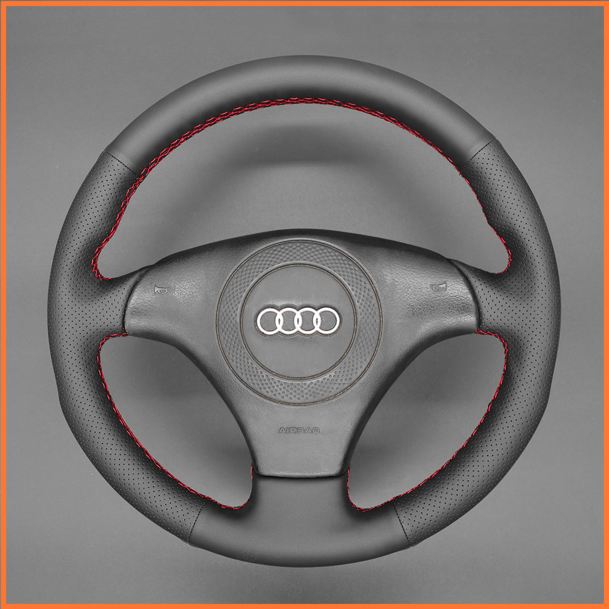 MEWANT Lenkradbezug für Audi A8 (D2) Saloon TT (8N) Coupe S4 S6 S8