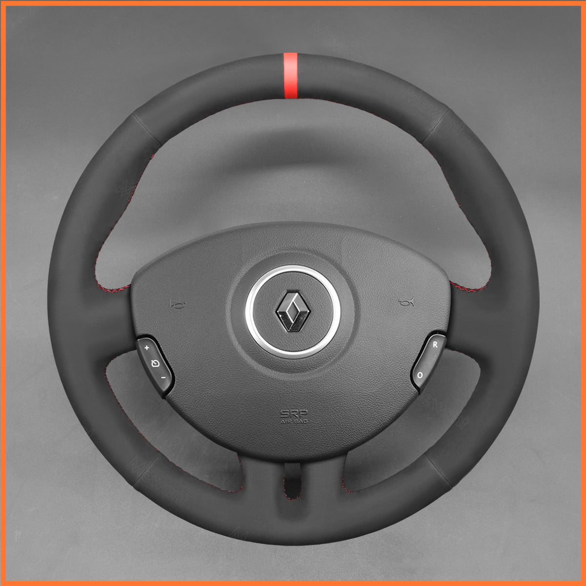 MEWANT Lenkradbezug für Renault Clio 3 2005-2012