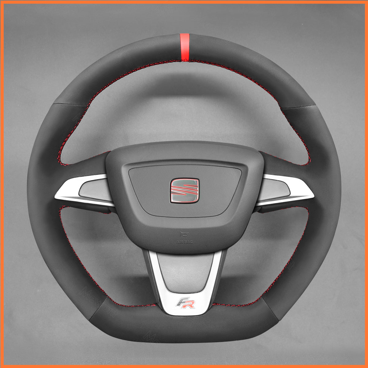 MEWANT Lenkradbezug für Seat Ibiza (6J) (FR|CUPRA) 2012-2015 / Mii FR 2013-2020