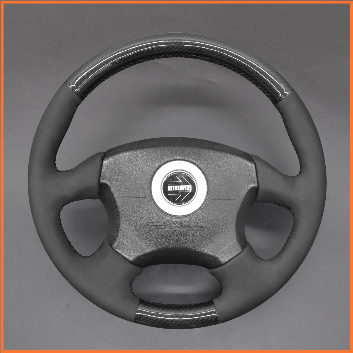 MEWANT Steering Wheel Cover for Subaru Impreza WRX 1999-2004 / Impreza WRX STI 1999-2004