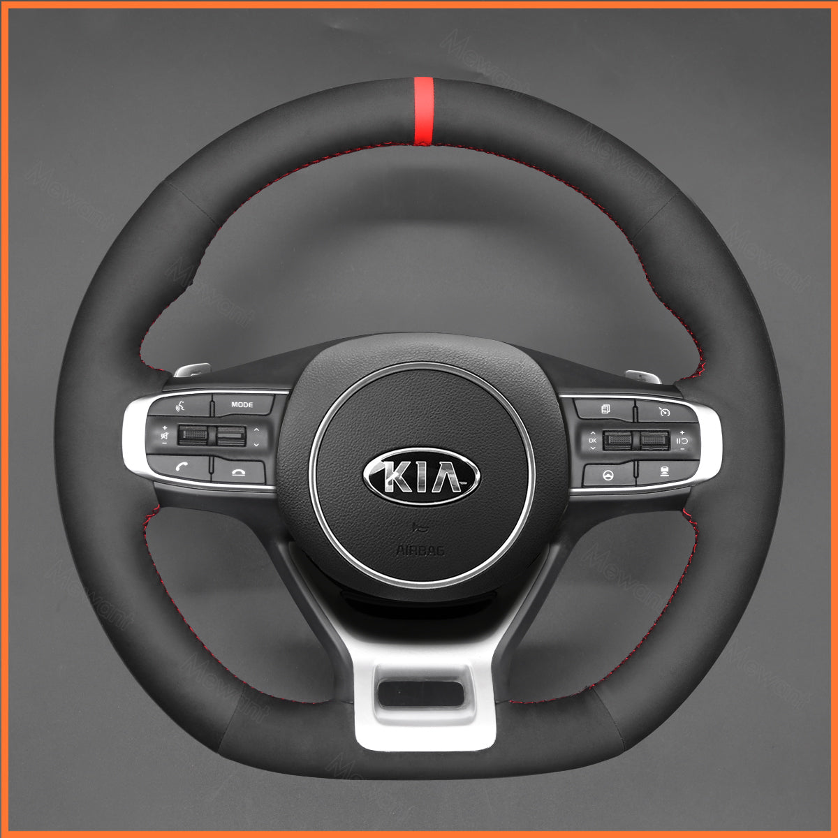 MEWANT steering wheel cover for Kia Sportage 5 (GT-Line) 2021-2022