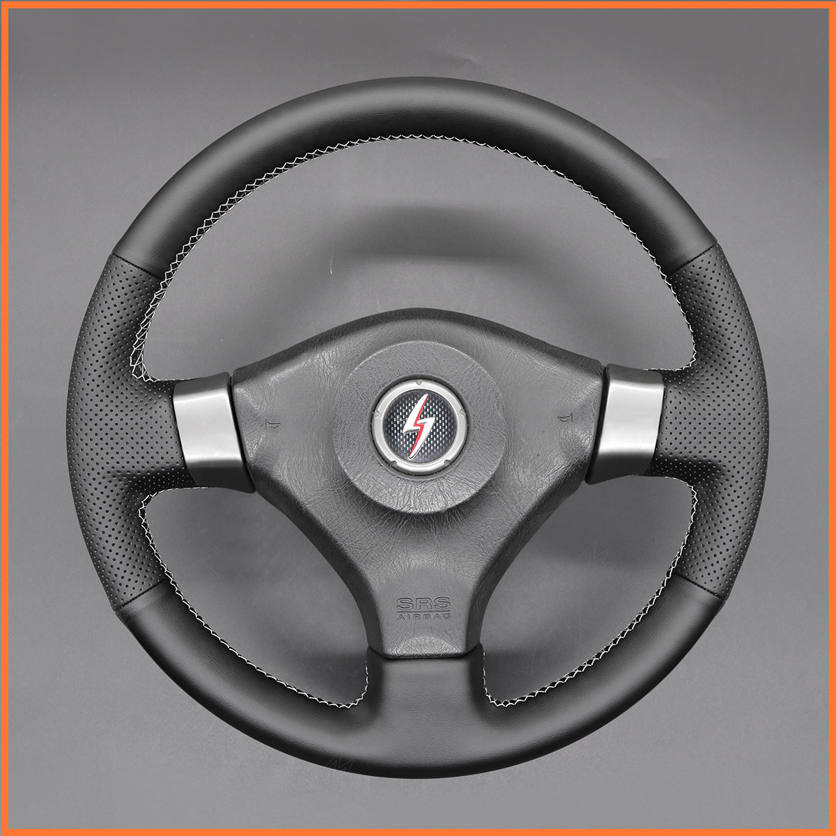 MEWANT Lenkradbezug fürNissan Skyline GT-R R34 1998-2002 / 200SX S15 2001-2002 / Silvia S15 1999-2000