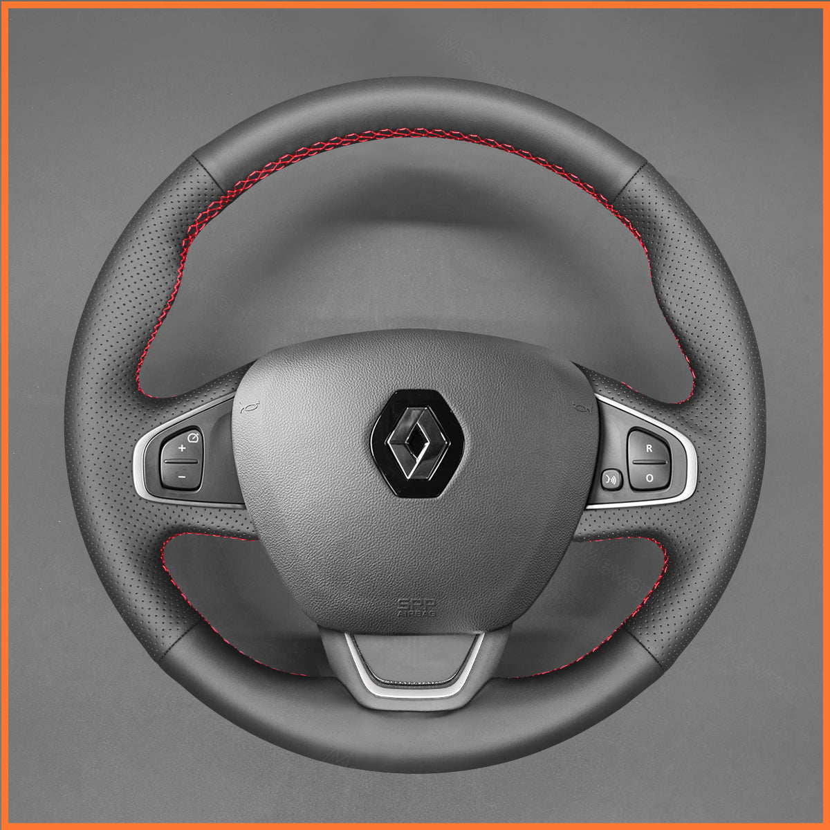 MEWANT Lenkradbezug Für Renault Clio 4 (IV) 2016-2020 / Captur 2016-2020 / Kaptur 2016-2020