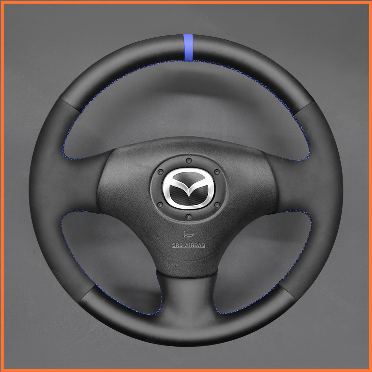 MEWANT Steering Wheel Cover for Mazda MX-5 MX5 Miata NB 1999-2005 / Protege5 2002-2003