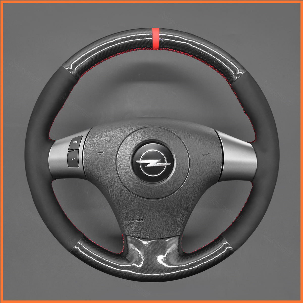 MEWANT steering wheel cover for Opel GT 2007-2010