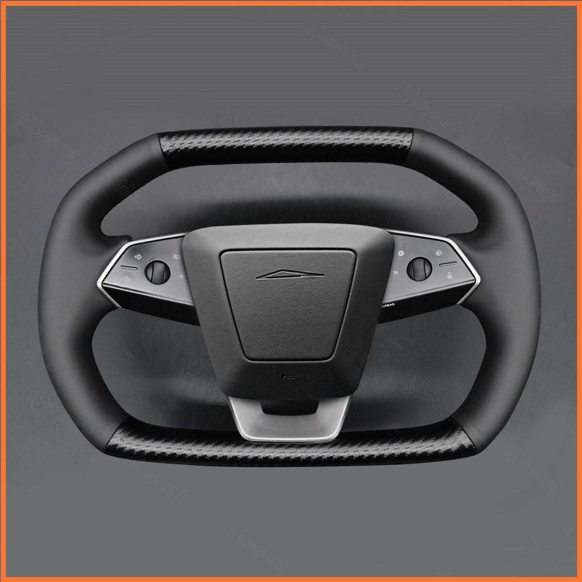 MEWANT Lenkradbezug für Tesla Cybertruck 2023-2025