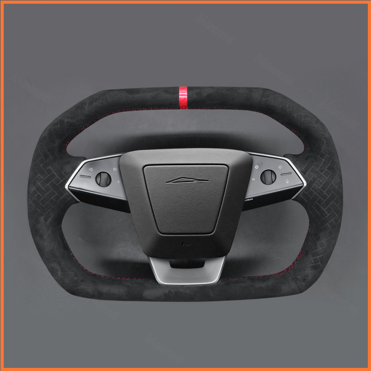 MEWANT Lenkradbezug für Tesla Cybertruck 2023-2025