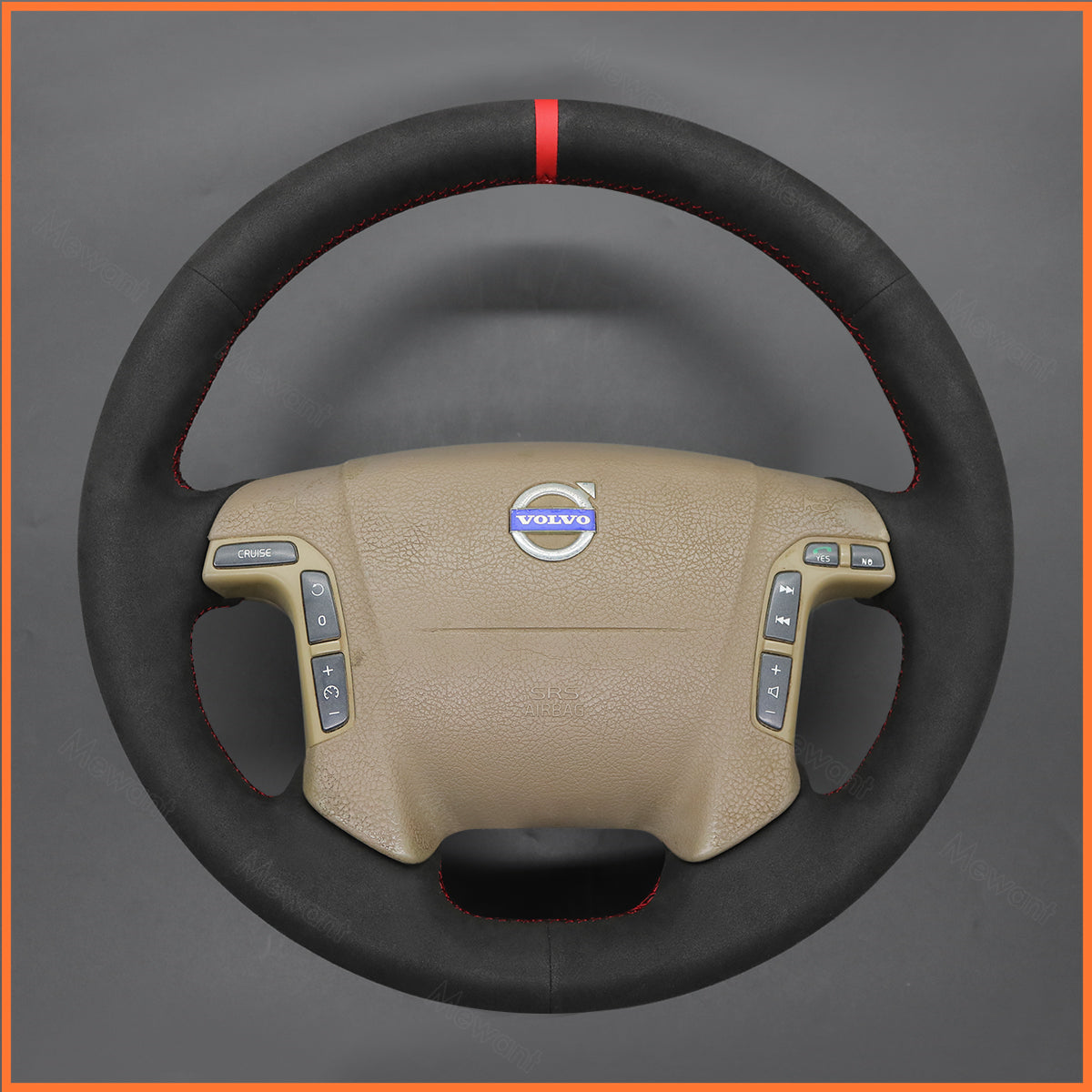 MEWANT Lenkradbezug für Volvo S60 S80 V70 XC70 2001-2007