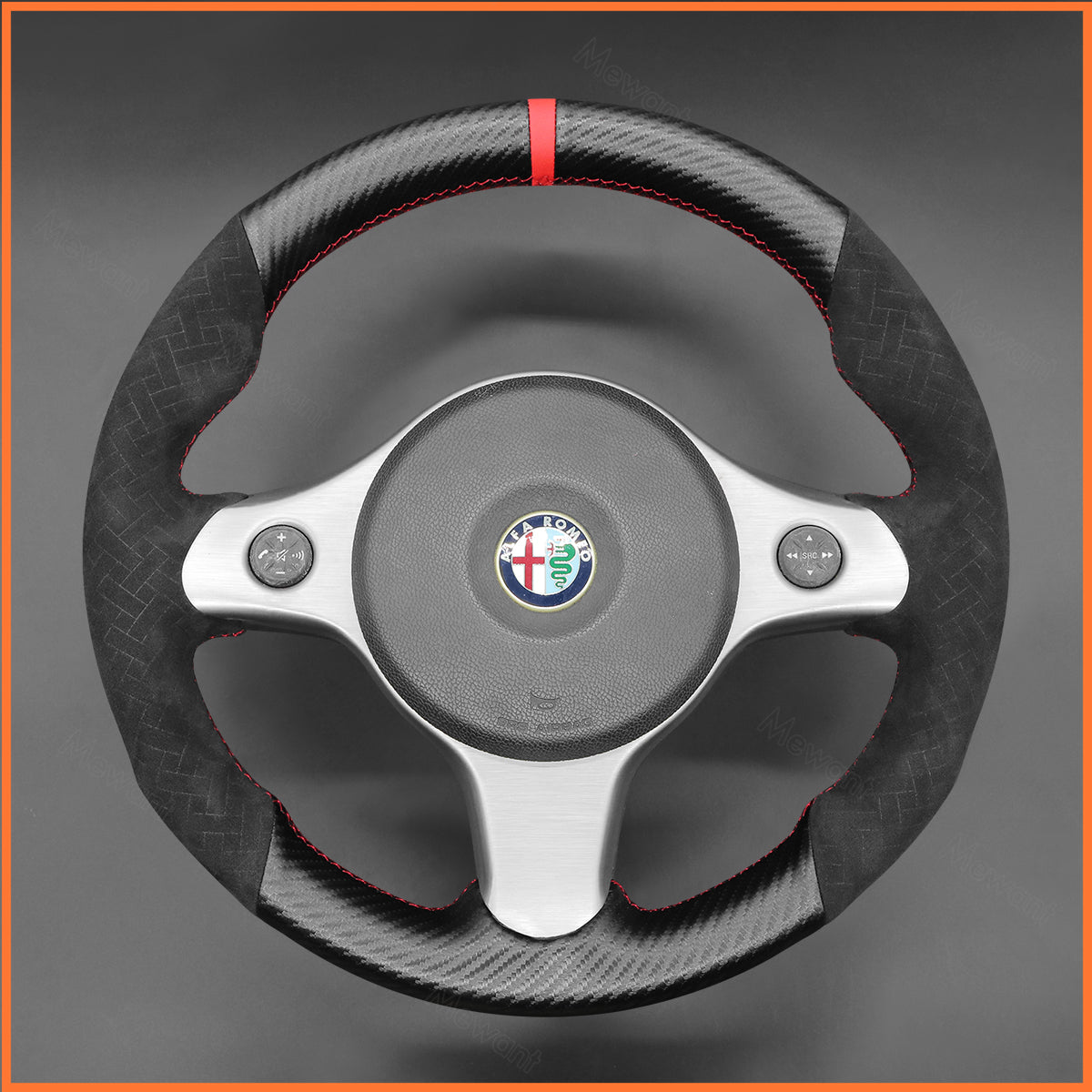 MEWANT Lenkradbezug für Alfa Romeo 159 TI Brera 2006-2011