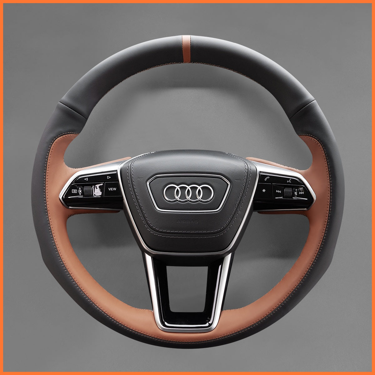 MEWANT Lenkradbezug für Audi A6 A7 A8 S6 S7 RS e-tron 2021-2022 - Mewant.de