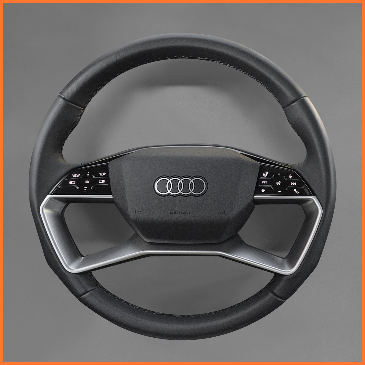 MEWANT Lenkradbezug für Audi Q4 Q5 E-Tron 2022-2024
