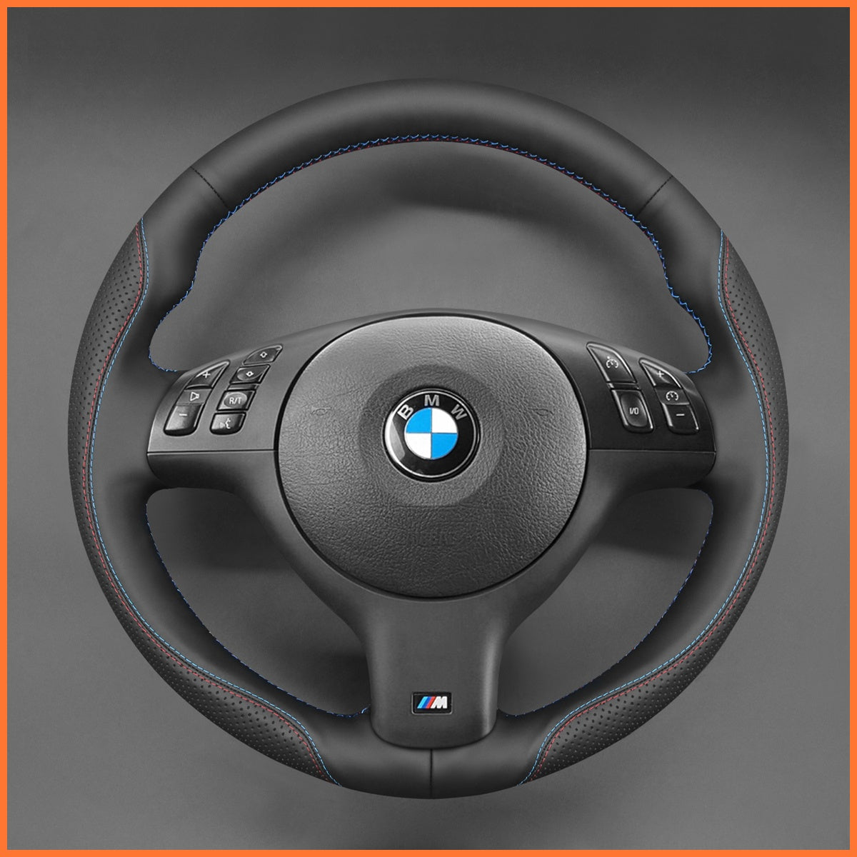 MEWANT Steering Wheel Cover for BMW E46 E39 M5 E39 2000-2006