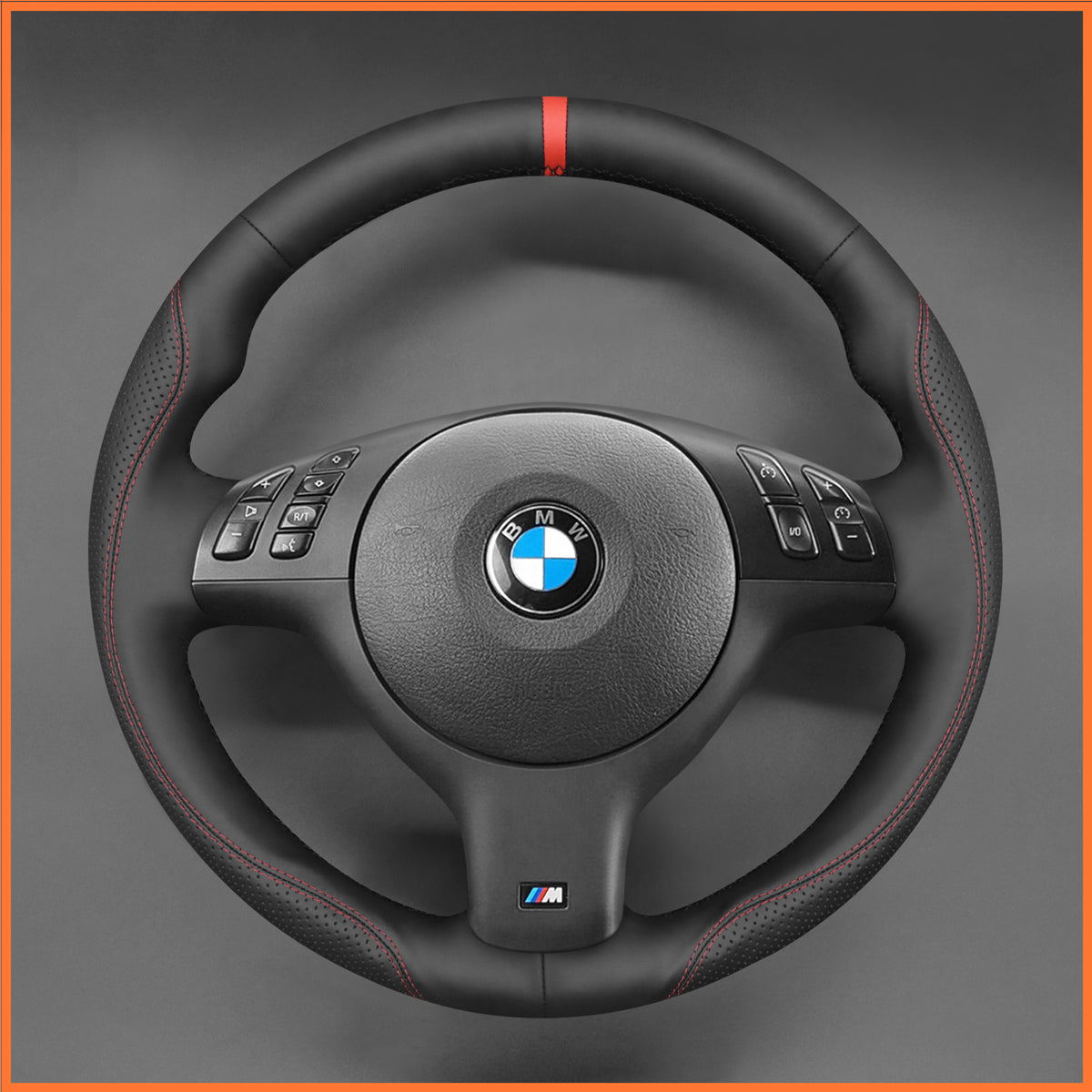 MEWANT Steering Wheel Cover for BMW E46 E39 M5 E39 2000-2006