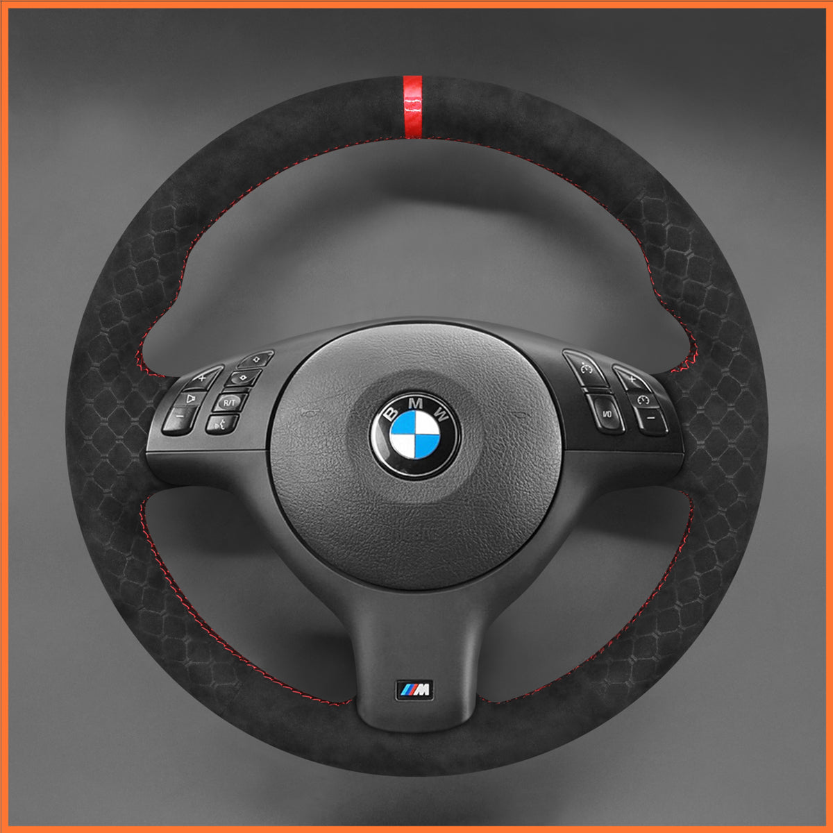 MEWANT Steering Wheel Cover for BMW E46 E39 M5 E39 2000-2006