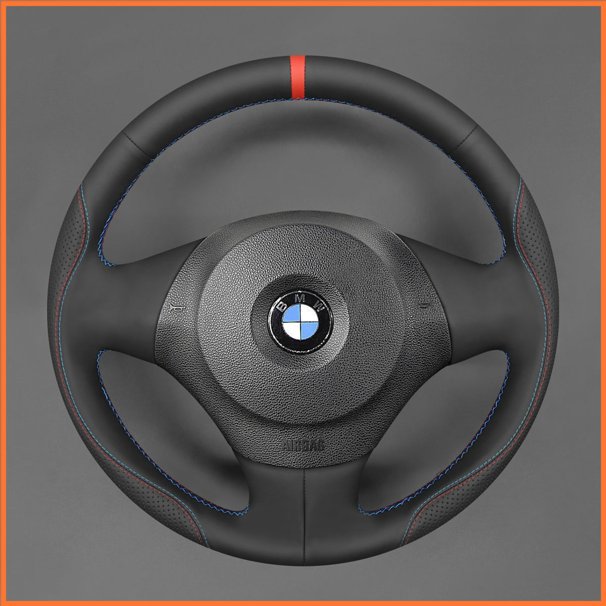 MEWANT Lenkradbezug für BMW E90 Sedan E91 X1 E84 2005-2011